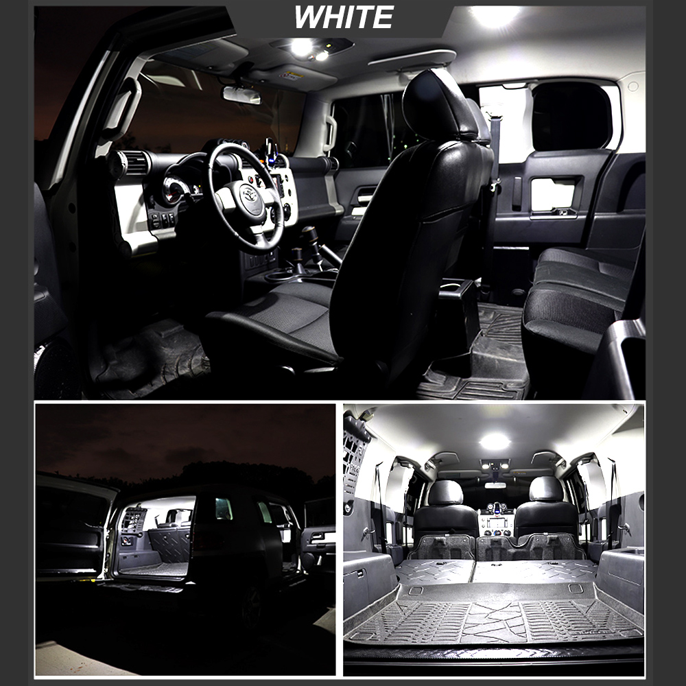 BMTxms Canbus For Smart Fortwo 450 451 453 Forfour 454 453 EQ 1998-2019 2020 LED Interior Dome Trunk Indoor License Lights Kit