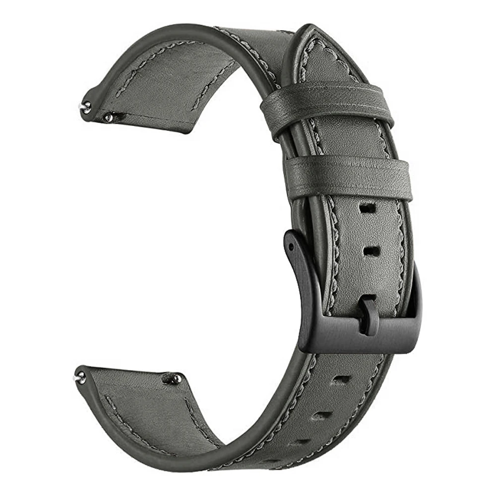 Replacement 20mm For Samsung Galaxy Watch 6 Classic 43mm 47mm Strap Smart Watch Leather Bracelet Galaxy Watch6 40 44mm Wristband