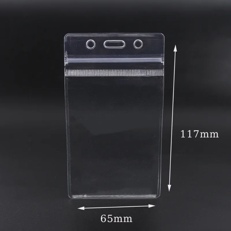 10/1PCS Waterproof Transparent Card Holder Plastic Card id new Holders 2025 Case To Protect Credit Cards Card Protector Card Holder