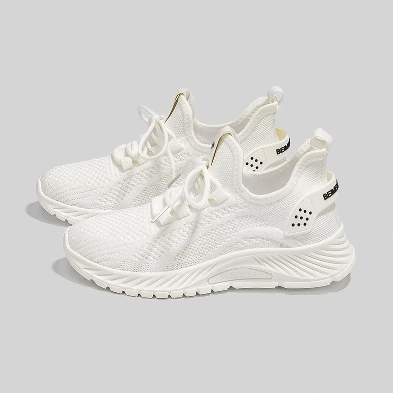 Sports Shoes for Women 2022 Spring Summer Women's Sneakers Mesh Breathable Trainers Wear-resistant Outdoor White Running Shoes
