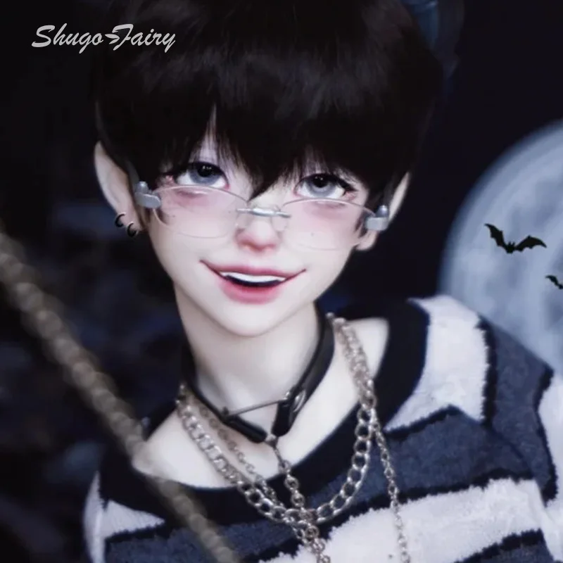 ShugaFairy Bjd Dolls Head 1/4 AHe Laugh with Happy Eyes Attractive Style Scary or Gentle High Quality Ball Jointed Doll