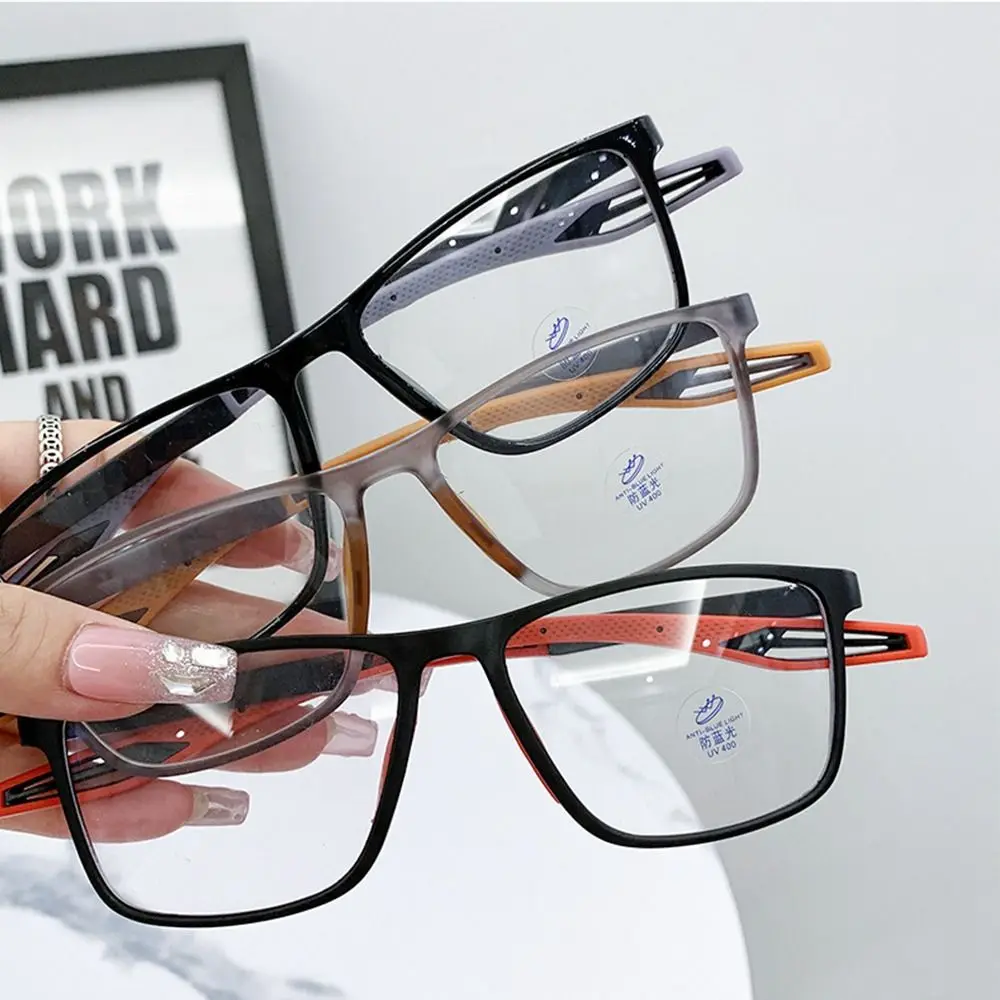 TR90 Frame Photochromic Myopia Glasses for Men Women Lightweight Myopia Eyewear Unisex Vintage Trendy Short Sighted Eyeglasses