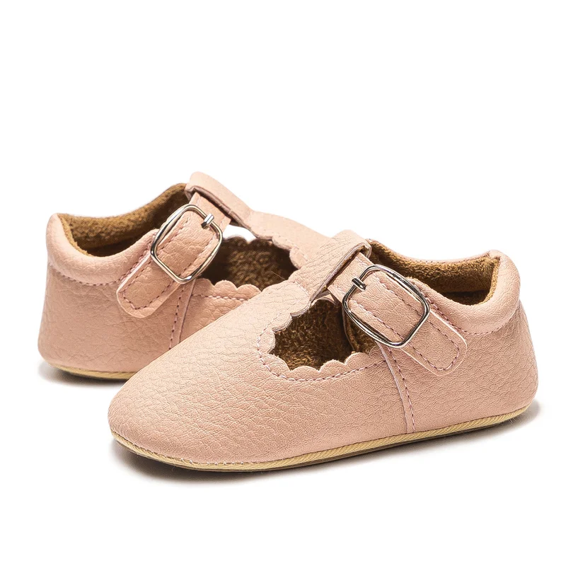 New Baby Shoes Leather Baby Boy Girl Shoes Rubber Sole Anti-slip Multicolor Toddler 2025 First Walkers new Newborn Crib Toddler Shoes