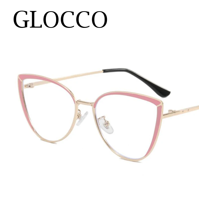 2023 Popular Cat Eye Anti Blue Light Reading 2025 Glasses Women Ultralight Metal Frame Flexible new Optical Eyeglasses Hyperopia Eyewear