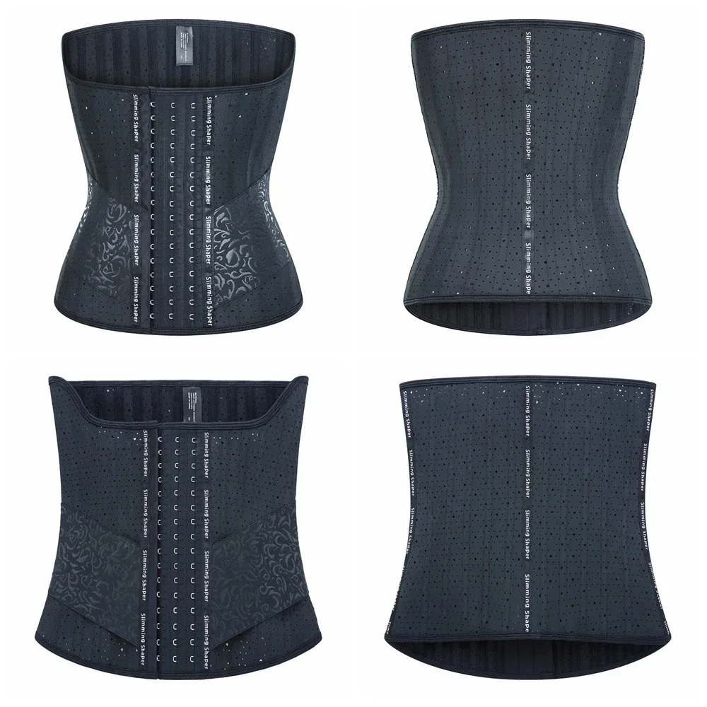 25 Steel Bone Long Torso Latex Waist Trainer Corset Body 2025 Shapewear new Women fa Girdles High Waisted Cincher Slimming Belly Sheath