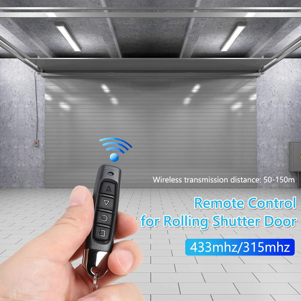 5-20pcs 433MHz Remote Control Electronic Gate Garage Door new Opener Remote Control 2025 Duplicator Learning Code Cloning Code Car Key