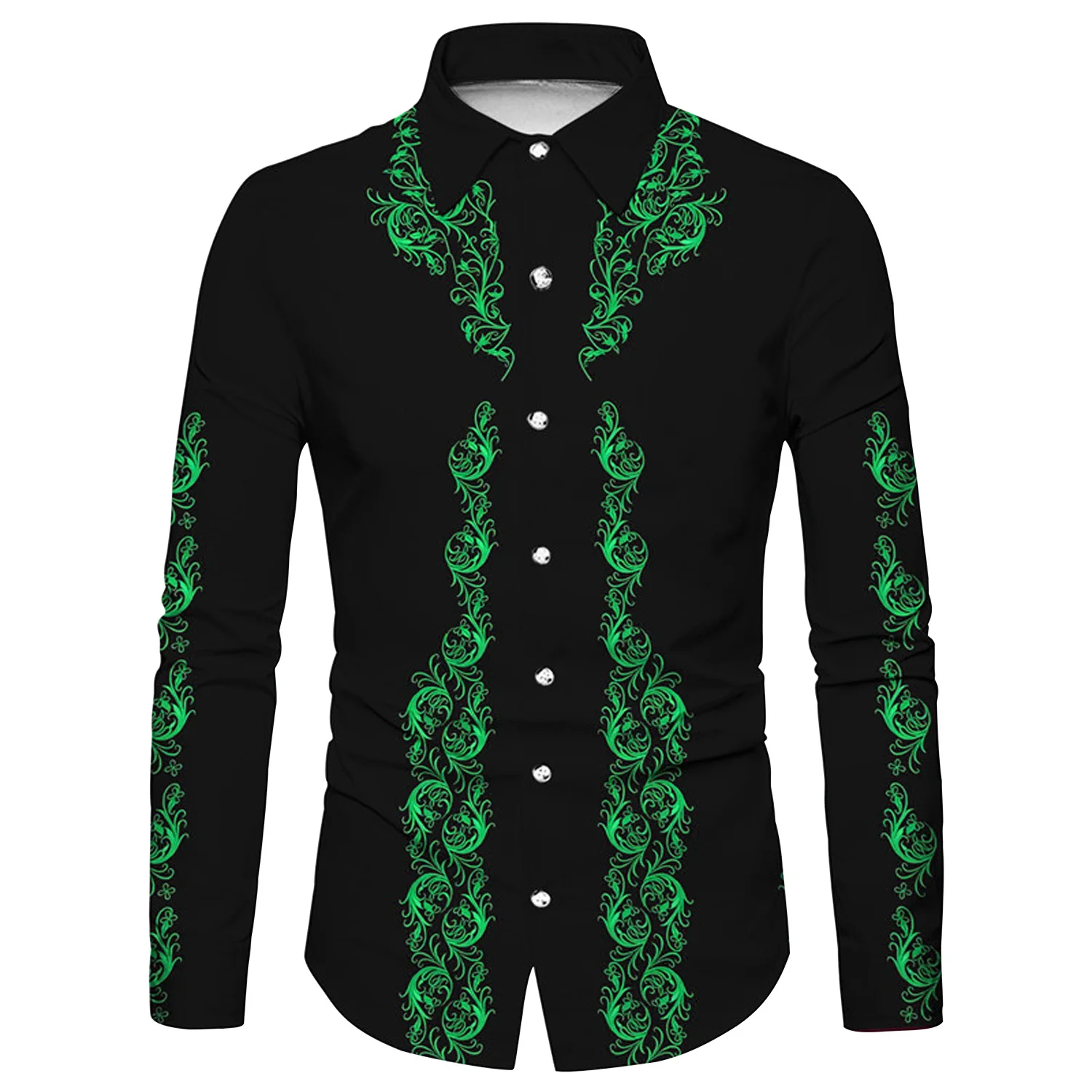 Top suit shirt clear graphic slim fit 2025 outdoor soft and comfortable fabric plus size new 2023 spring and summer trend new