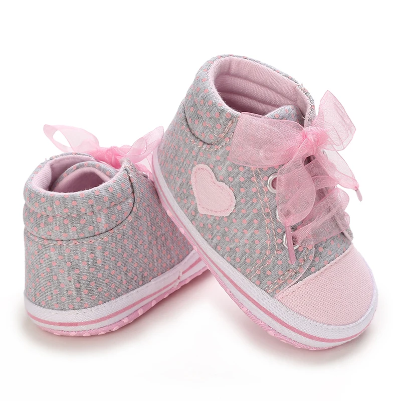 HAIZHIW Cute Spring Autumn Newborn Girl Sneakers Shoes Causal 2025 Sports Infant Toddler Soft Sole Anti-slip Baby new Shoes First Walker