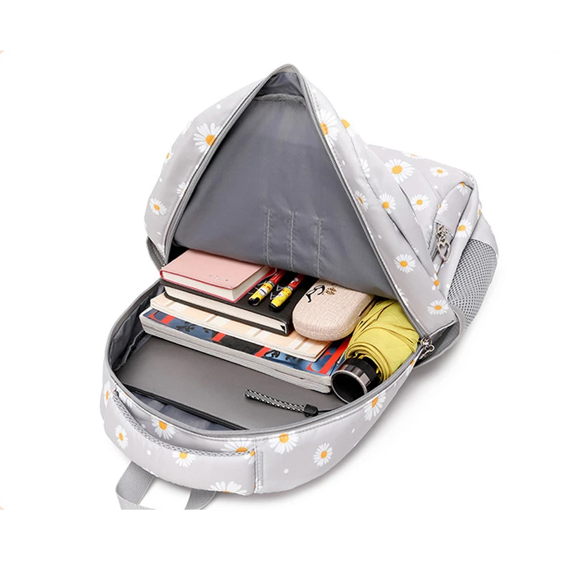 3 2025 Pcs Set Children's new Backpacks Cute Student School Bag for Girls Waterproof School bags With Lunch bag Pencil Case