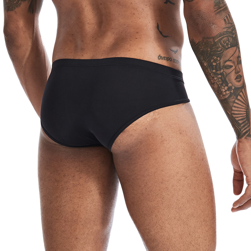 CLEVER-MENMODE Sexy Men Underwear Sexy Ultra Thin Ice Silk Men's Briefs new Large Pouch Slips hombre 2025 Erotic Panties Underpants