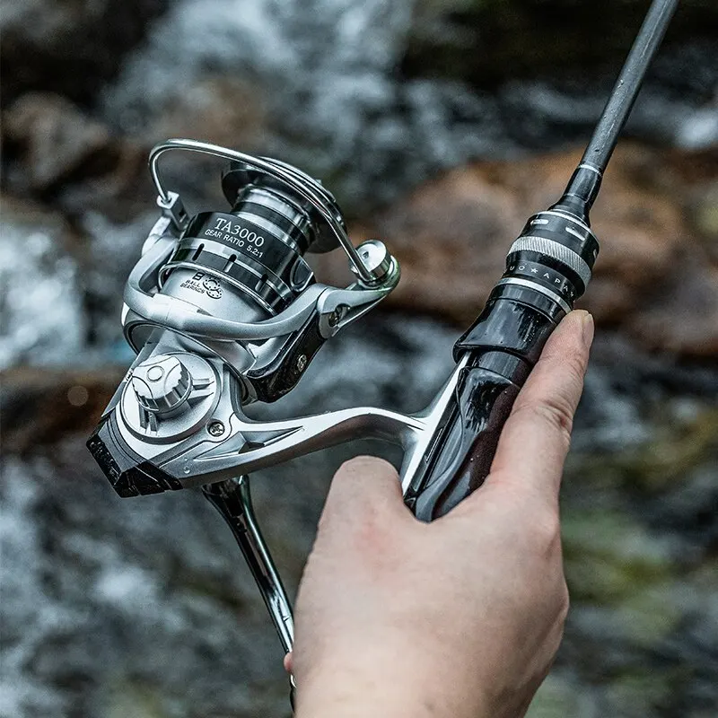 FishMX Spinning Fishing Reel Ultralight Max Drag 10kg Spinning Reel for Carp Pike Bass Fishing Coil