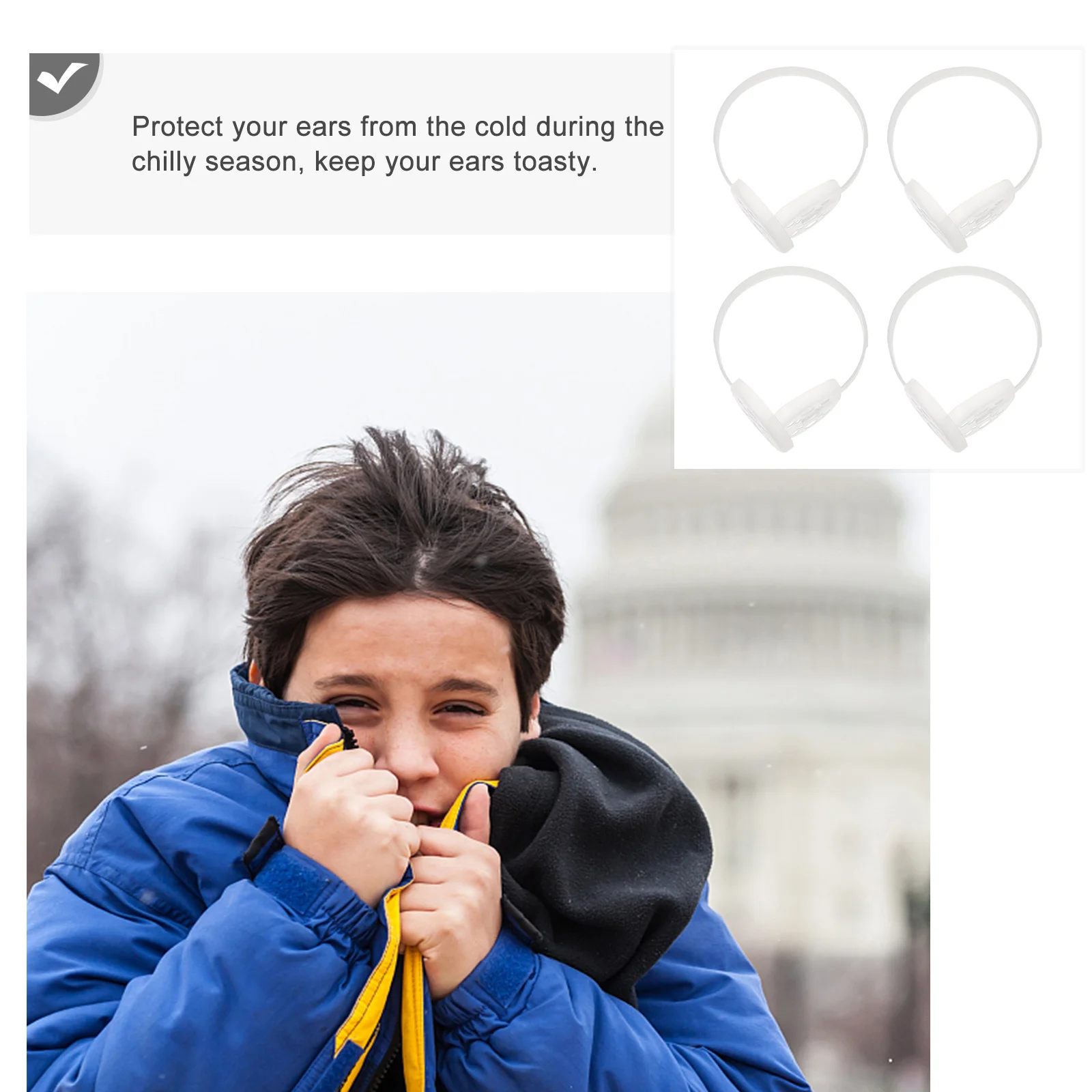 Earmuff Diy Rack Ear Supplies Winter Warmer Holder Earmuffs Cute 2025 Antifreezing Accessories Frame Plush new Replacement Set Making