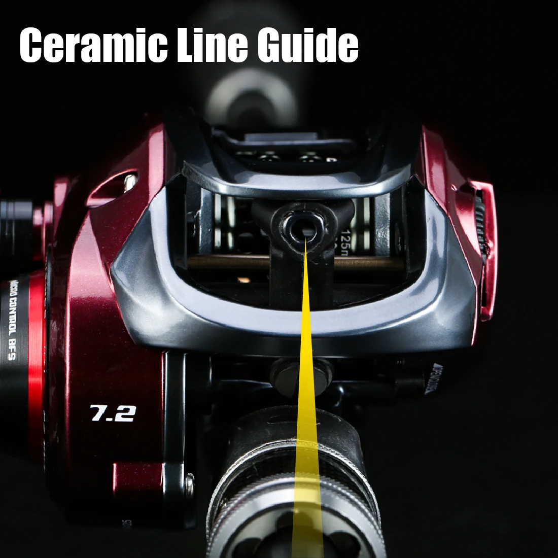 SeaKnight Brand RED 2025 new FOX Bait Finesse System BFS Baitcasting Fishing Reels 162g 7.2:1 8.1:1 MAX DRAG 13lbs Magnetic Brake System