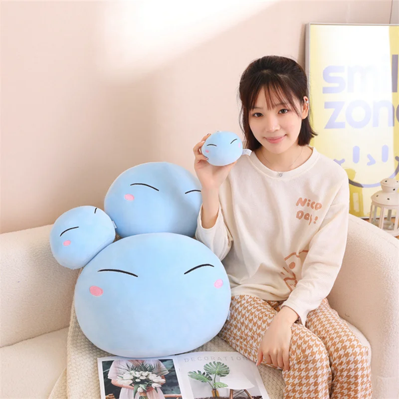 Rimuru Tempest Plush Toys Anime That Time I Got Reincarnated as a Slime Throw Pillow Backpack Pendant Soft Gift For Child Baby