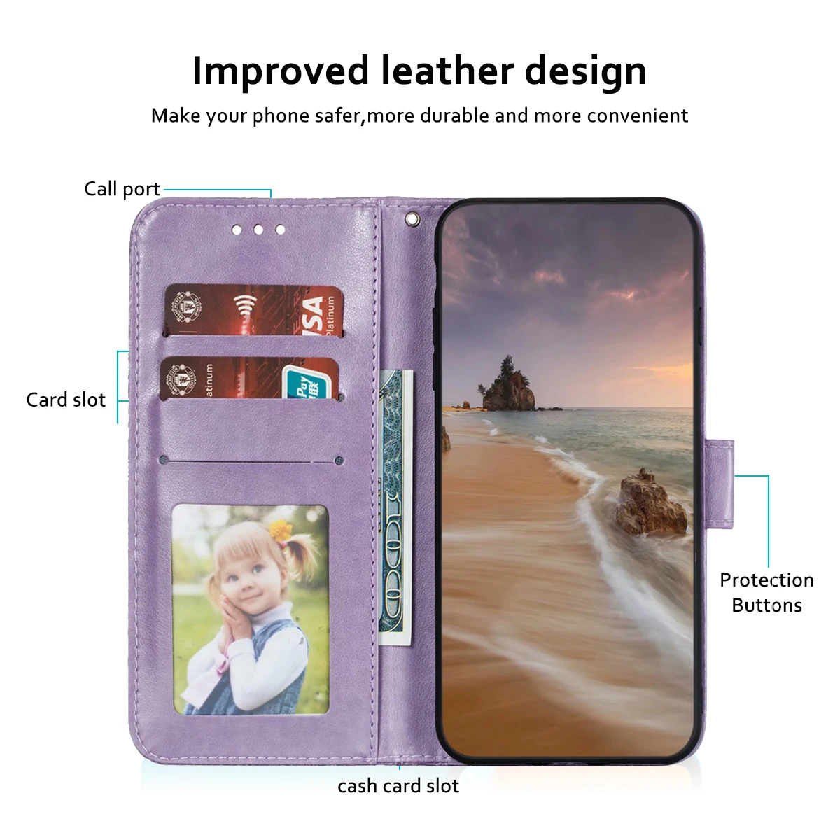 Leather Case 2025 for Honor X8 X7 70 Pro 80 50 new Lite X7A X8A X6 60 X9 Magic 4 Lite Eming Lace flower wallet