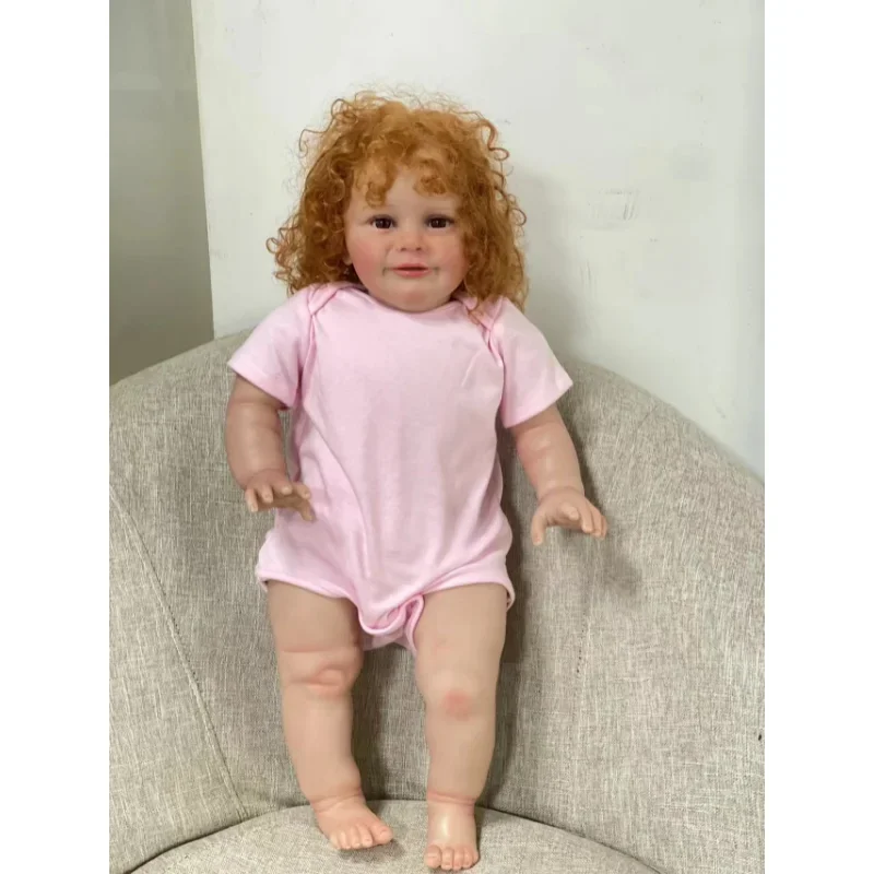 NPK 26inches Reborn Toddler Big Gril Baby Doll Lifelike Hande made Popular Zoe Our Happy Baby Girl Doll Collecitble Art Doll