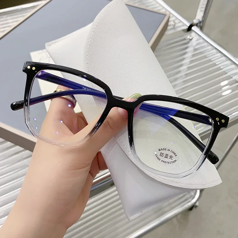 Men Women Ultralight Computer Glasses Trendy Clear Minus Diopter Eyeglassses Nearsighted Blue Light Blocking Eyewear Myopia