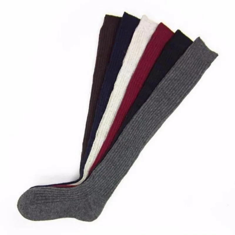 Sexy Socks Sexy Black Soild Long Socks Women Over Knee Thigh High Over The Knee Stockings Lolita Ladies Girls Warm Knee Socks High Socks z241106