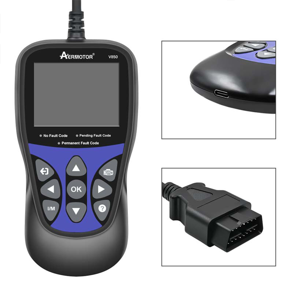 Car Engine Fault Code Reader Universal Car Scan Diagnostic Tool Check Engine Code Reader for All OBD II Protocol Cars Since 1996 f888d