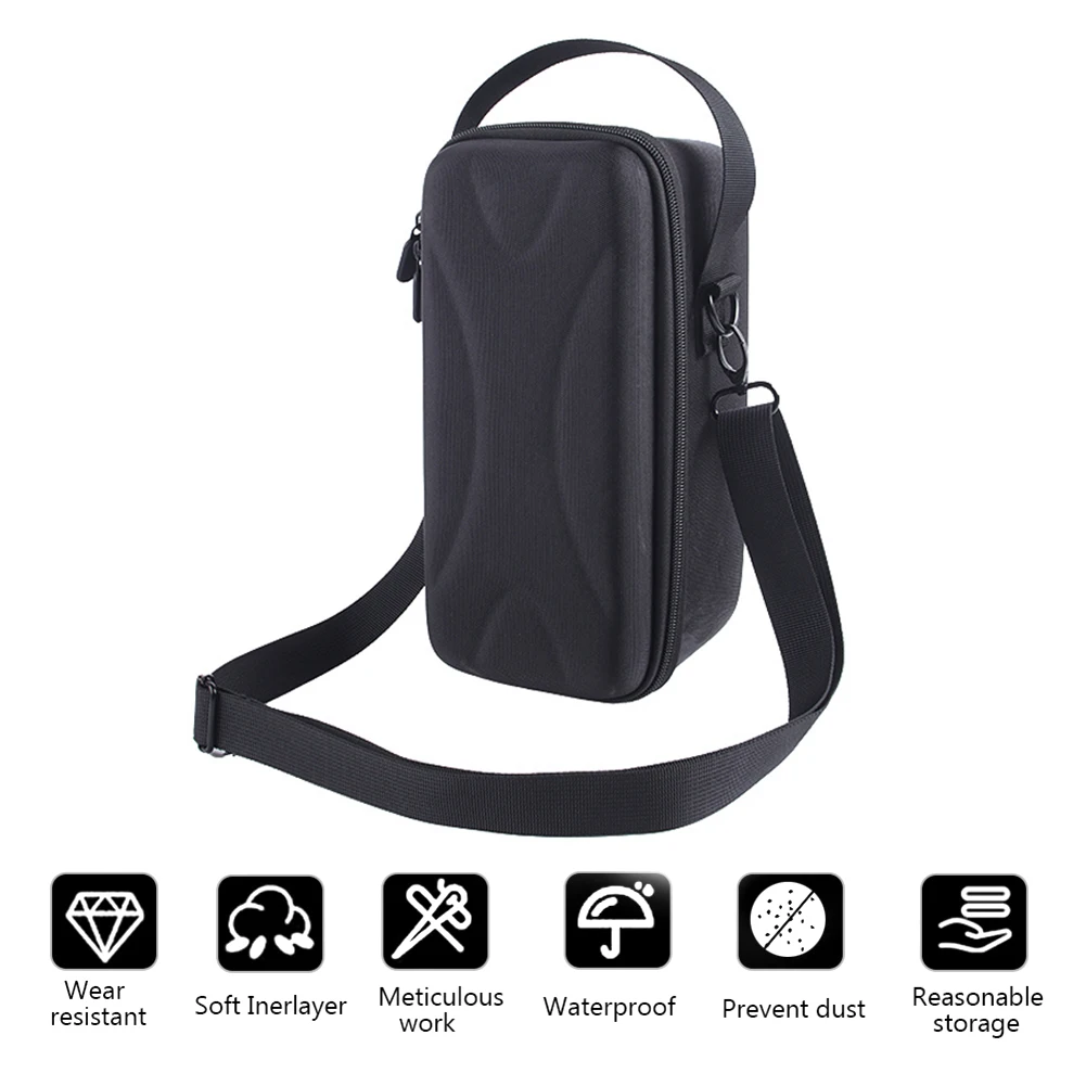 Hard EVA Storage Bags Adjustable Shoulder Straps Audio Box Bag Power Cord Accessory Anti-drop Shockproof for Marshall Middleton