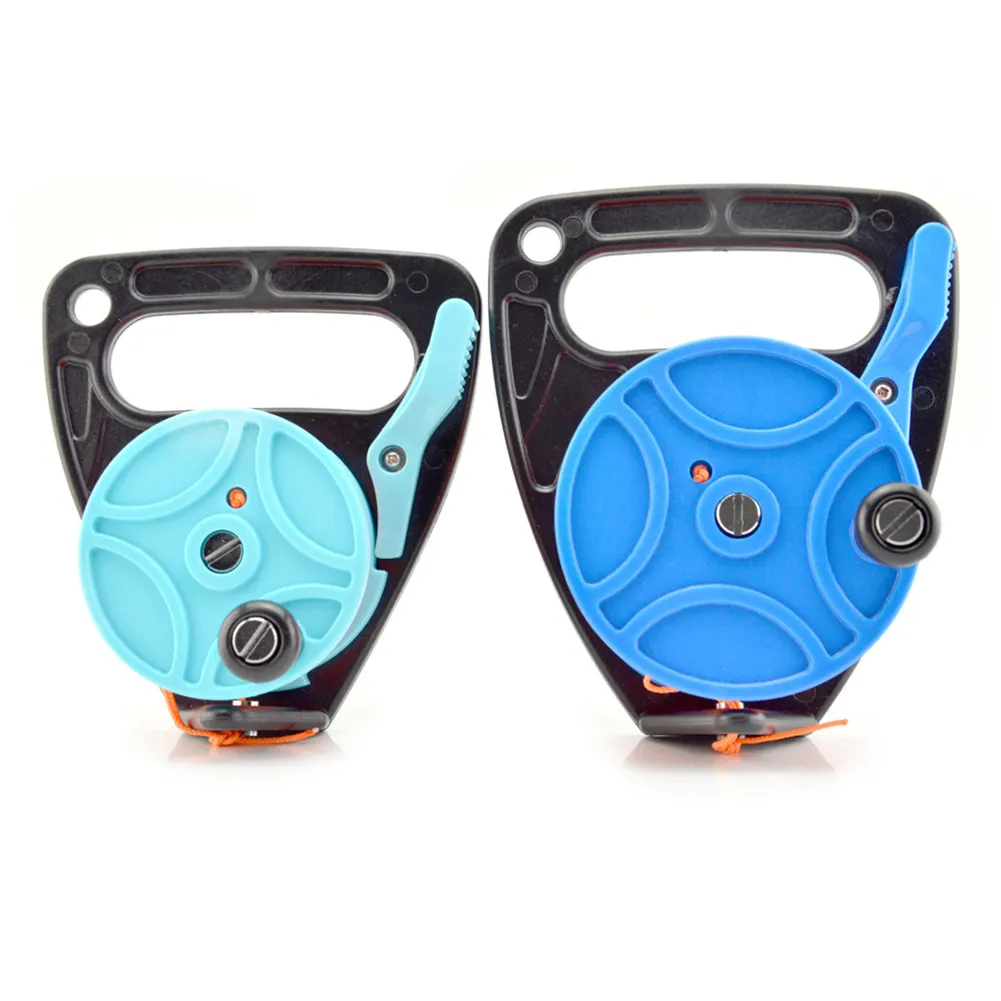 46M 83M Scuba Diving Wreck Reel Spool Finger Line Reels Cave Reel With Handle Snorkeling Underwater for Water Sports Gear