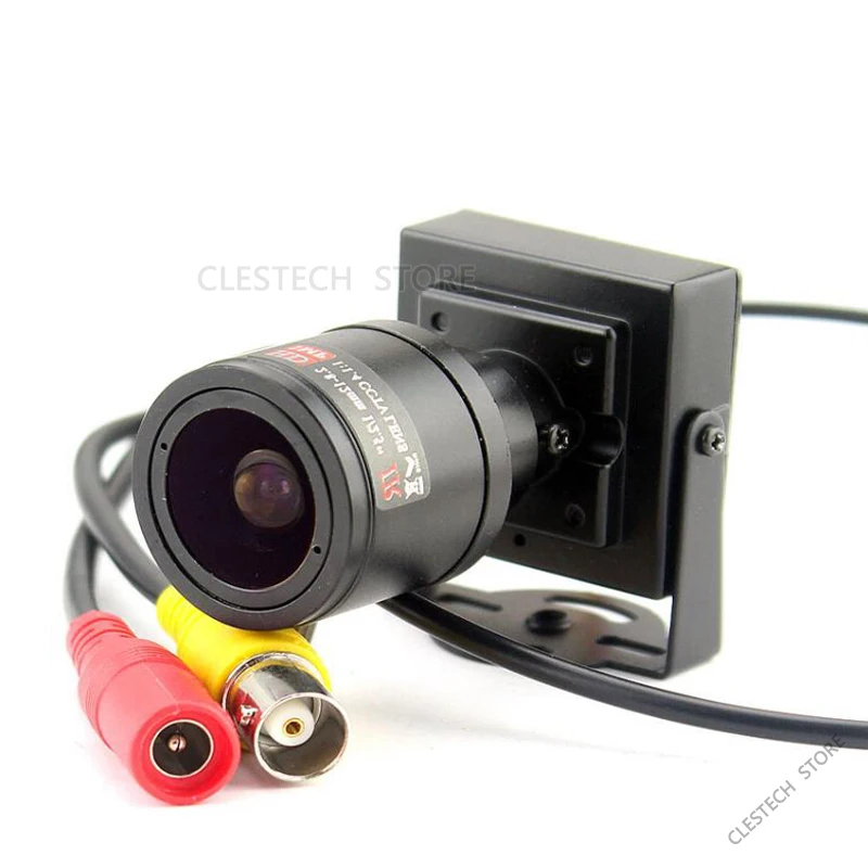 4K 8MP Zoom 2.8mm-12mm Manual Focusing Security Surveillance Cctv AHD Mini Camera 5MP H.265 Micro 650 Filter Metal Have Bracket