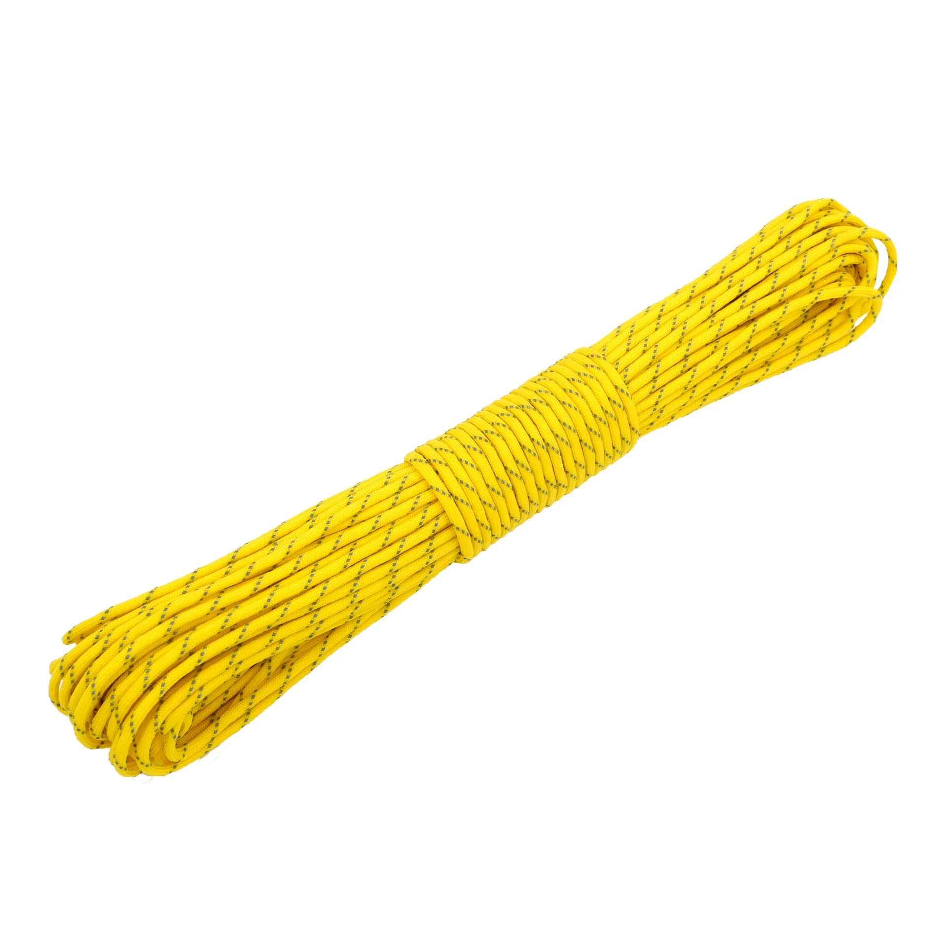 550 new Reflective Paracord Parachute Cord Lanyard Tent 2025 Rope 7 Strand Paracord For Hiking Camping