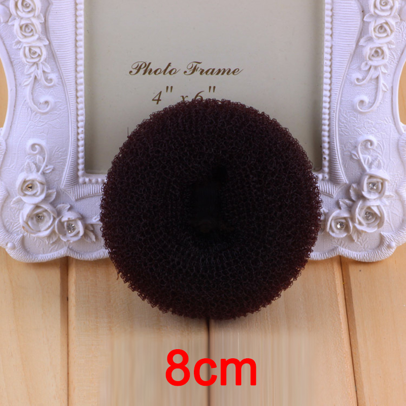 1/3/5PCS M L Black/Brown/Ivory Hair Bun Maker Donut Bagel For Hair Tools Hairpin Hair Accessories For Women Styling Braids