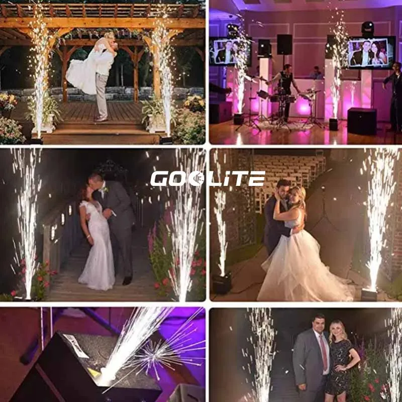 10-80Bags Cold Spark T1 Powder For Sparkular Machine Wedding Party Show Sparklers Refills MSDS Powder Consumable dj