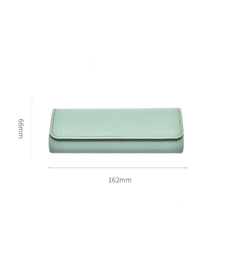 2023 New PU Leather Glasses Case for Men Women Sunglasses Myopia Storage Soft Box Portable Anti-pressure Eyewear Box Accessories