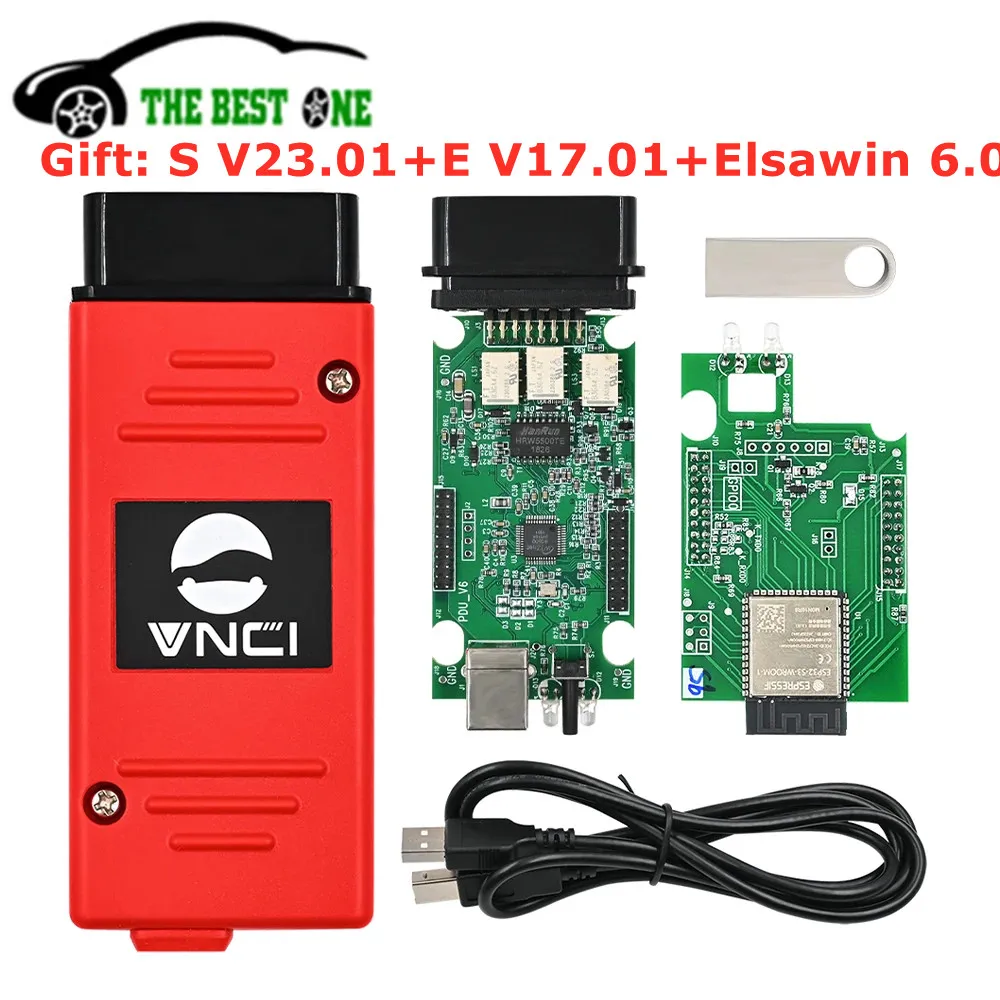 Original VNCI 6154A DOIP NEW V23.01 OBD2 Diagnositc Tool WIFI 6154 For Porsche Scanner UDS CAN FD Cover All Model Function