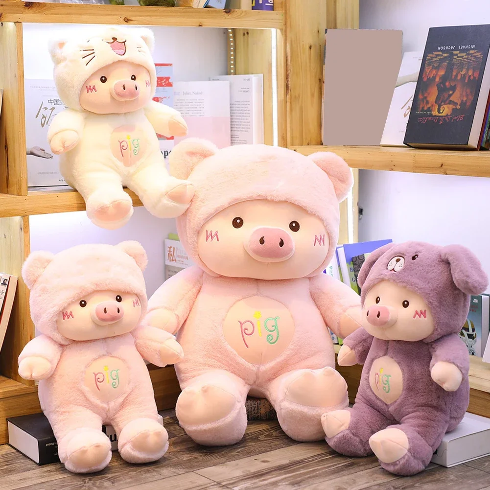 30cm Pig Stuffe Plush Doll Cosplay Dog Toy Soft Animal Pig Pillow Children Girl Birthday Christmas Gift