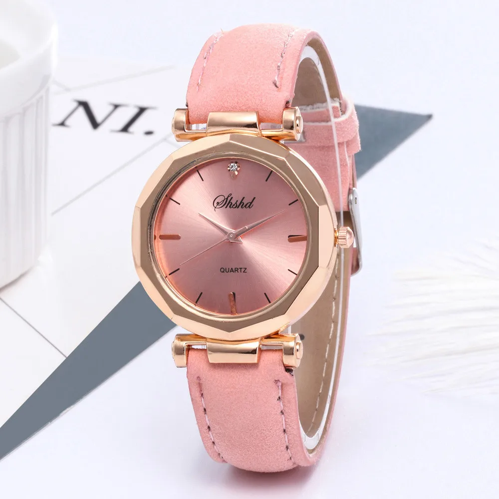 Leather Strap Watches For Women Luxury Casual Quartz Wrist Watch Bracelet Ladies Glass Dial Reloj Mujer Elegante Montre Femme