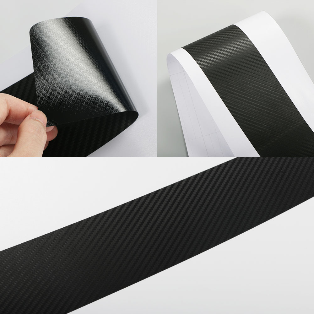 Car Rear Trunk Protective Stickers Rear Bumper Guard Plate Stickers For Tesla Model S 3 Y X 2014-2023 Auto Exterior Accessories