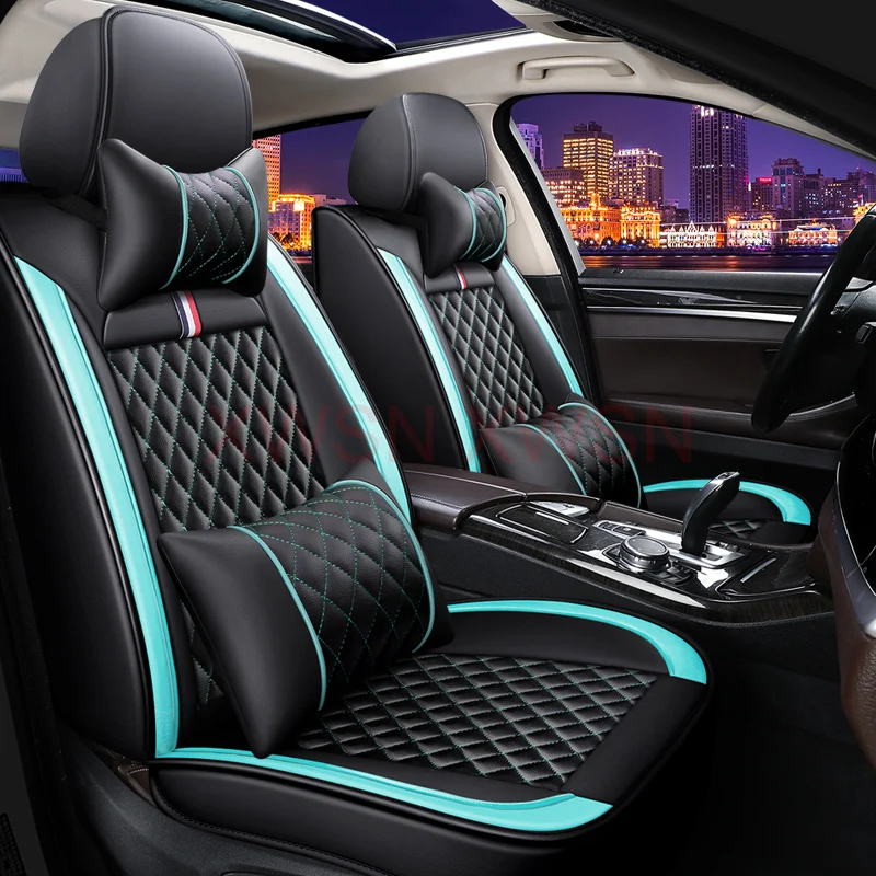 Universal Car Seat Cover for CHRYSLER All Car Models 300C 200 Grand Voyager Pacifica Interior Accessories Artificial Leather