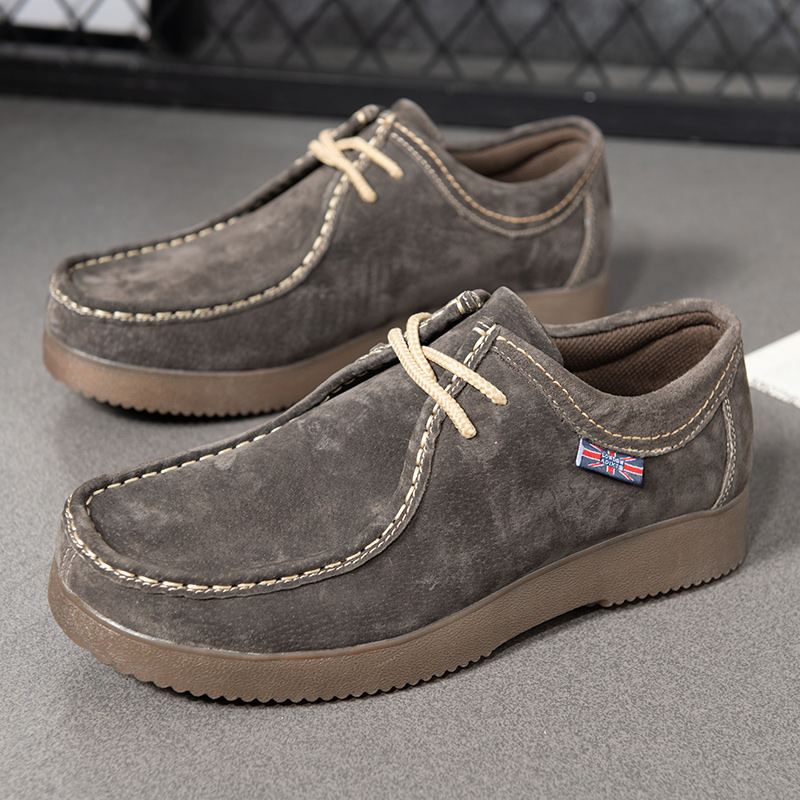 Spring Autumn British Style Men Leather Casual Shoes Europe America Hot Sale Fashion