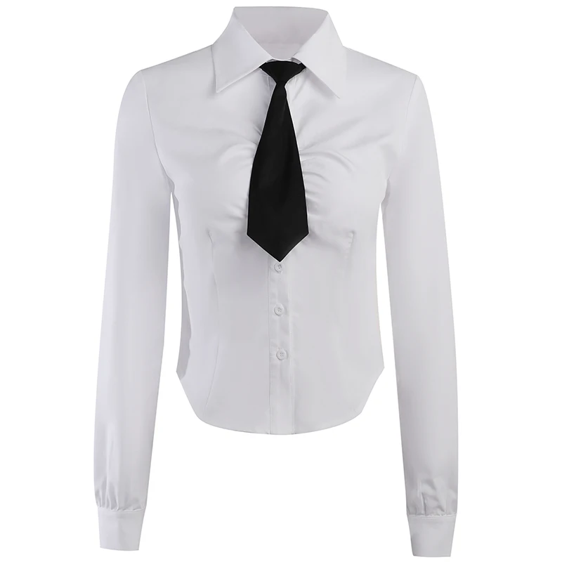 Women Size 4XL Sexy JK Uniform Suit Slim American Sugar Spicy Girls College 2025 Style Uniform Set Shirt White new + Strap Pleated Skirt