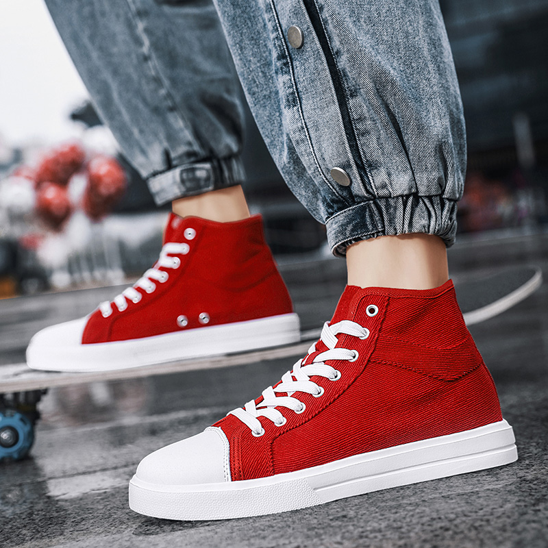 High Lovers Top Men Women Canvas Vulcanize Boys Girls School Casual Running Designer Walking Sport Shoes Classic Sneakers 38d6