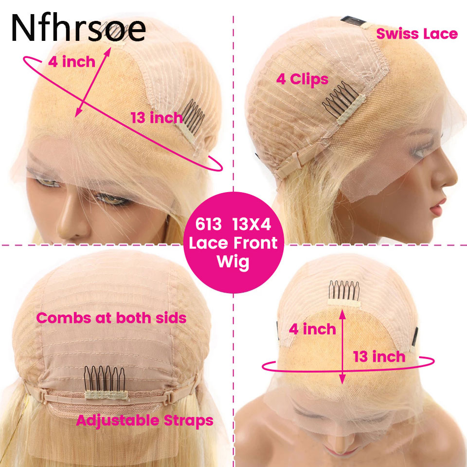 Highlight Pink Colored Deep Curly Lace Front Human Hair Wigs HD 13X4 Transparent Lace Front Wig Brazilian Virgin Pre Plucked