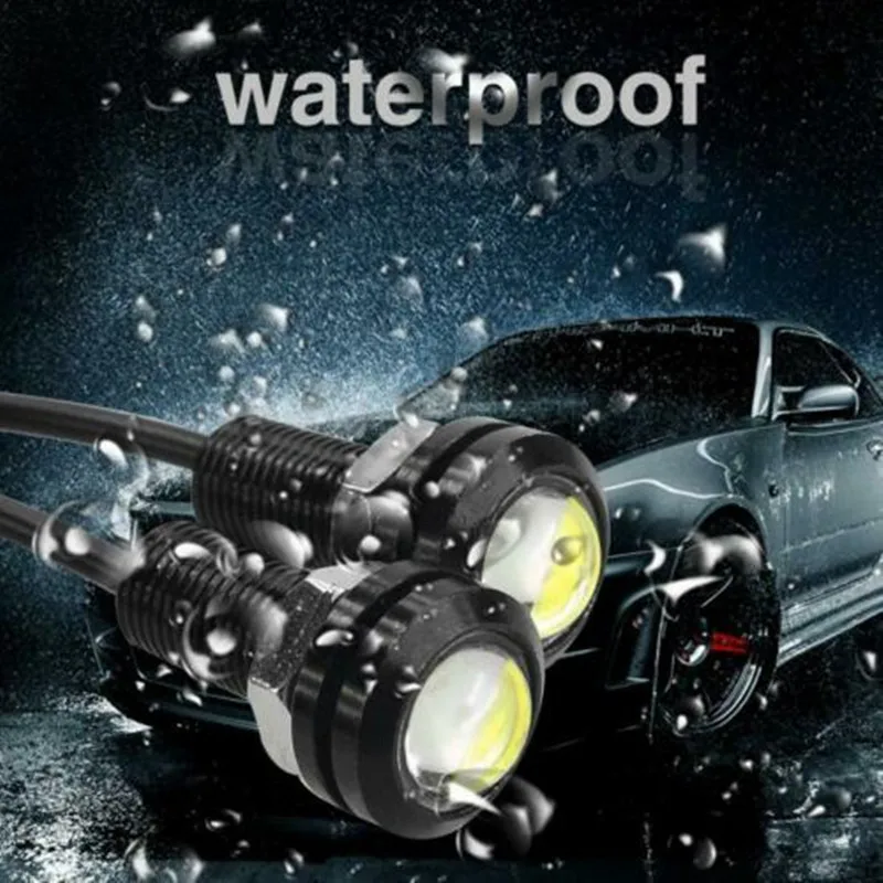 12V LED Turn Signal Lamp Eagle Eye DRL 10Pcs 18mm High Power SMD Daytime Running Car Fog Bulb Reverse Backup Parking Light