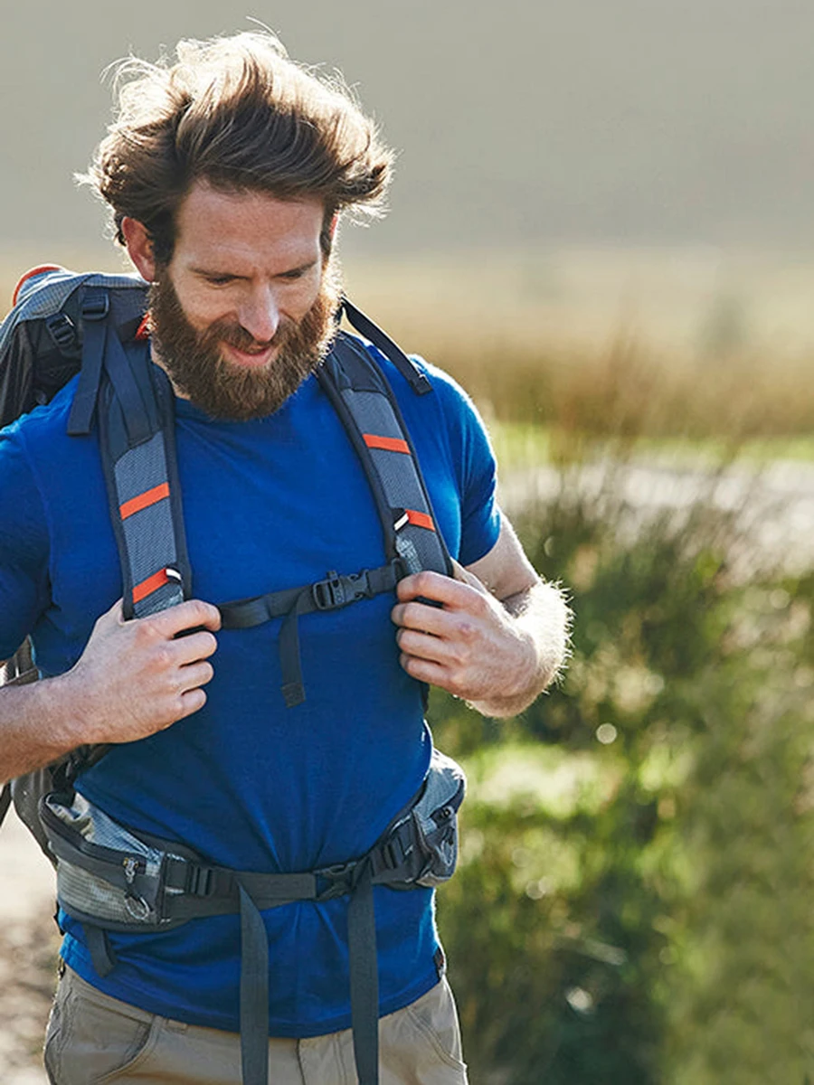 Wool 100% Soft Merino T Shirt Man Merino Short Sleeve Shirts Sport Lightweight Base Layer Hiking Oversized Undershirts Quick Dry smile 100%