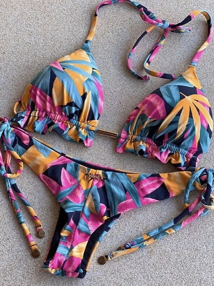 RUOTONGSEPT 2022 Sexy Micro new Bikinis Swimwear Women Push-up Swimsuit Bathing Suit Bandage Beach Wear Brazilian Biquini 2025 Bikini Set