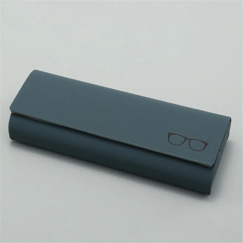 PU Leather Glasses Case Men Women Sunglasses Myopia Presbyopia Storage Box Portable Anti-Pressure Eyeglasses Bag Eyewear Accesso