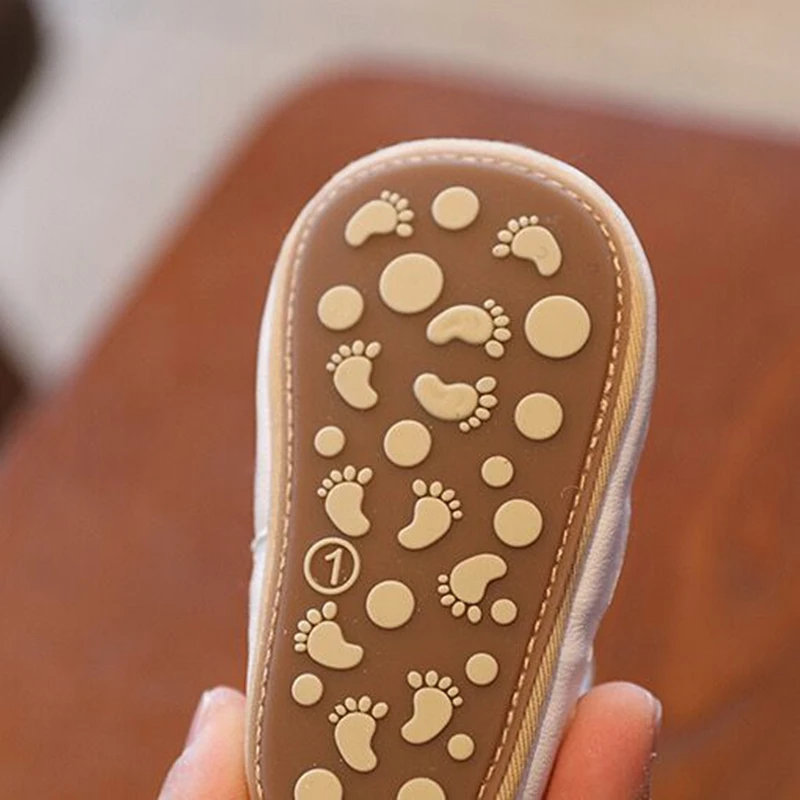 New Baby Sandals Baby Shoes Baby Boy Girl Sandals PU Soft Bottom Sole Anti-Slip Infant First Walker Crib Shoes Newborn Moccasins