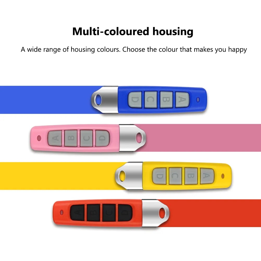 2025 433MHZ 433.92mhz Remote Control Garage Gate Door Opener Remote Control new Duplicator Clone Learning Rolling Code Car Key Dropship