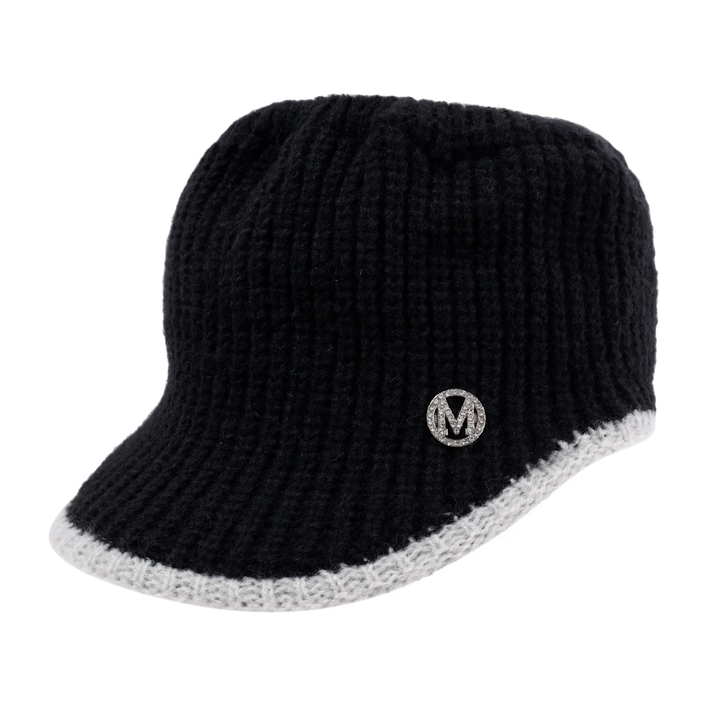 2023 Spring Women's Knitted Baseball Caps Outdoor Sunscreen Empty Tops new Caps Sun 2025 Hats Warm Casual Visor Cap Female Ponytail Hat
