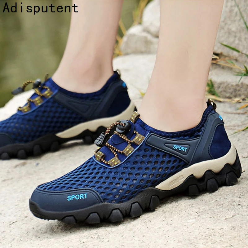 Casual Sneakers For Men Breathable Shoes For Mens Climbing Hiking 2025 new Trekking Shoes Men Outdoor Beach Wading Tenis Barefoot Sneaker