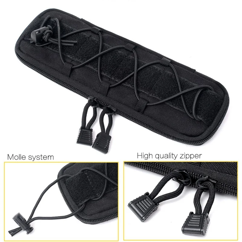 Tactical Molle Waist Vest Pouches EDC Backpack Bag Attachments For Hiking Tactical Hunting Camping