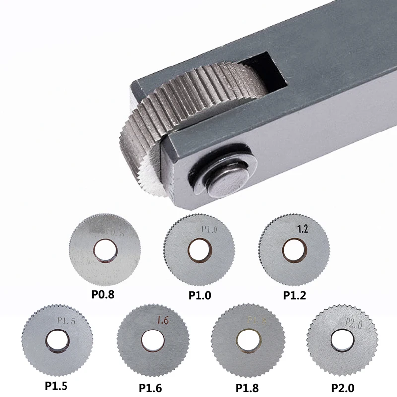 Dual Wheel new Knurling Tool Kit 2025 Wheel Linear Pitch Knurl Set Steel Lathe Cutter Wheel Knurling Tool Set 1pcs twill knurling cutter
