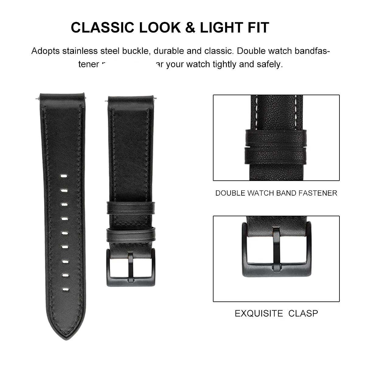 Watchband Strap For Xiaomi Watch S1 Active / S1 Pro / S2 46mm 42mm Soft Leather Band For Mi Watch Color 2 Wristband Bracelet